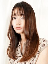 ラフィスヘアーヴィレ 福山店(La fith hair wille)&nbsp;【La fith】艶カラー×ストレートロングヘア