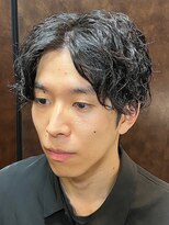 ヒロギンザ 恵比寿店(HIRO GINZA)&nbsp;ツーブロックビジネスショートフェードスパイラルツイストパーマ