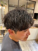 シフト(SHEEFT) 黒髪◎ニュアンスパーマ×柔らか無造作波巻きスタイリング