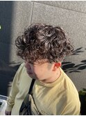 外国人風 ラフパーマ