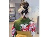 ★予約受付開始★ヘアセット・袴着付け♪￥14,300　※電話予約のみ