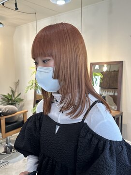 ギーク(geek) アプリコットオレンジ