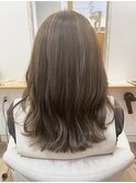 サラ艶ロング×ハイライト×髪質改善
