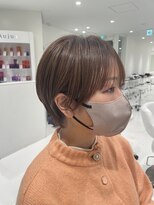 ウル(uru)&nbsp;☆お客様style☆耳掛けショートボブ◎