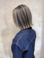 サニー 渋谷(SUNNY)&nbsp;バレイヤージュ、ハイライト、グレージュ、ミルクティーベージュ