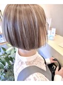 【VERBENA】白髪ぼかしのミルクティーグレージュ