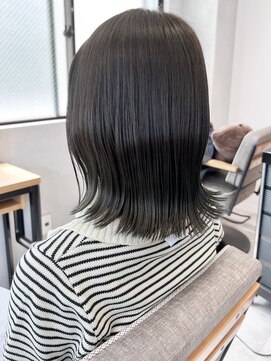 ミュラ(mulah) 赤み消しカラーアッシュグレー*ブリーチなし暗めカラー