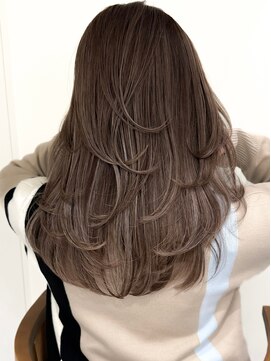 ゴカン バイ ジル ブラン 名古屋(Gokan by JIL BLAN) ハイライトバレイヤージュダブルカラーショートカット30代40代