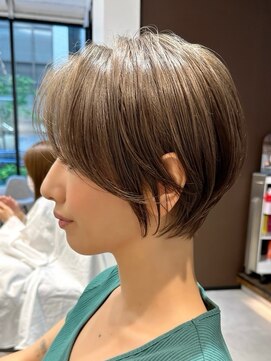 ネイロ 北千住(NeiRo) 大人ショートボブ丸みショートカットマッシュショート前髪あり