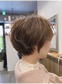 ゆるめショートパーマ