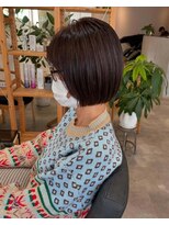 ソラ(SORA.)&nbsp;大人可愛い20代30代40代50代オススメ切りっぱなし,ミニボブ◎