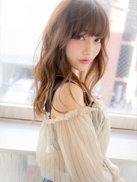 ジーナリア(Xena ria) フェイスレイヤー/姫カットレイヤー/マロンベージュ★26