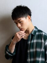 ララルーモ 渋谷公園通り店(LaLarOomo)&nbsp;ブルーアッシュ×ナチュラルスパイキーショート