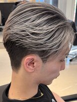 アンサー 渋谷(ANSWER)&nbsp;メンズバレイヤージュハイライトセンターパート