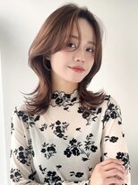 ミレバイジェニー (mirae by geny)&nbsp;ミディアムくびれヘア