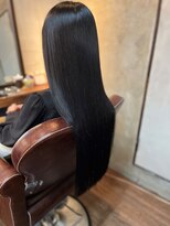 スローネ(THRONE) 縮毛矯正で艶髪/20代30代40代/新宿/髪質改善
