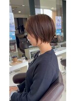 ハピネス 西大寺店(Happiness)&nbsp;【20代・30代奈良】まとまり艶ショートボブ/髪質改善／うるは