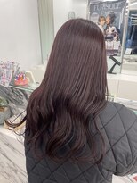 ブラウン(Brown)&nbsp;ブリーチなしWカラーピンクブラウン