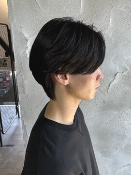 ニアウ 高崎店(Niau) MEN’S/リバースセンターパート/ニュアンスパーマ/群馬高崎