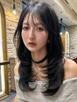 ミンクス 銀座店(MINX)&nbsp;【MINX齊藤】盛れる前髪 ワンカールレイヤー