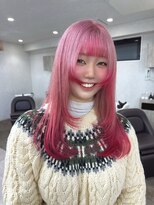 ソメルン 秋葉原&nbsp;秋葉原で叶えるピンクカラーのレイヤーヘア