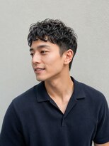 フランヘア 新宮店(Flan hair) メンズ 爽やかパーマスタイル