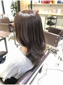 アッシュカラー/大人可愛い/モテ髪カタログ/小顔/ウルフカット