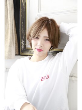 マノンヘアーデザイン(manon hair design..) 小顔になるひし形ショート