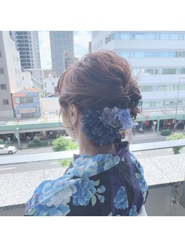 ナンバー 天王寺(NUMBER) お客様スタイル×yuina