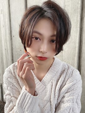 ロンド 表参道店(Lond) お洒落で透明感のあるショートヘアー