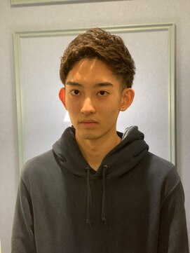 グレイスフルバーバー 赤坂見附店 流しアップバングショート