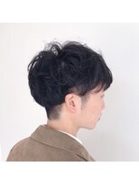 ノノリリ(NONORIRI) マッシュベース爽やかビジネスカジュアルメンズパーマモテる黒髪