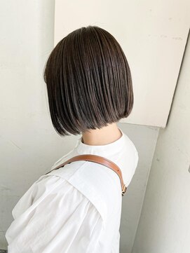 キャンバス バイ ネオリーブ 横浜西口(Canvas by neo.) 大人かわいい小顔ぱっつんボブ　20代30代40代