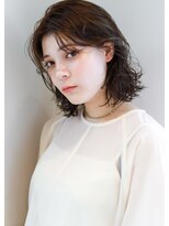 アリゲート ダイカンヤマ(Ari gate daikanyama)&nbsp;【Arigate山中】フェザーバング×ほつれウェーブ×無造作ボブ