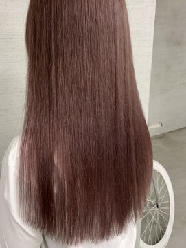 ウェグ 難波(WEG) 髪質改善/難波/道頓堀/韓国ヘア/ピンクベージュ/プリンセスケア