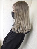 ホワイトアッシュグラデーション★