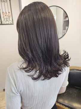 ヘア ケア ディエイチケー(HAIR CARE DHK) 透け感ミディアムヘア