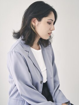 ルクスドレ 新宿(Luxe doree') セクションカラー/セクションカラー/ペールベージュ[新宿]