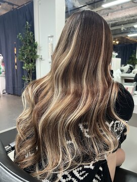 グロウ 渋谷西口(grow) プルエクステでハイライト☆