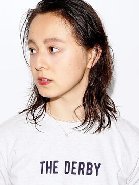 ダービー(THE DERBY) 【THE DERBY】2022 MIDY*   　 　#ココアベージュ#ボブルフ#黒髪