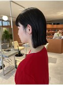 【清水】切りっぱなしボブ