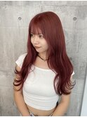 レッドベージュ m