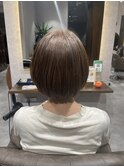 ボブスタイル×表面のみ髪質改善！
