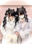 立体リボン☆ハートツインテール