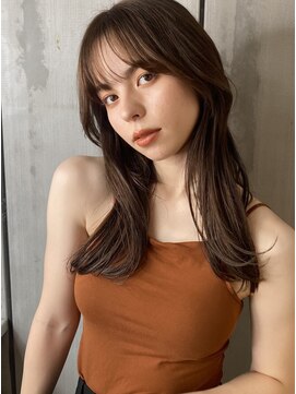 ベンジー 中目黒店(benji) 大人可愛いモカブラウンヘア　20代30代40代 3