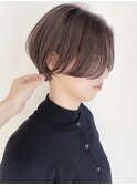【morio 原宿】丸みマッシュハンサムショート
