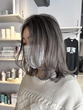 エレメント 五反田店(EREMENT) 着物/メルティカラー/似合わせカット/ウェーブミディアム/五反田