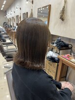カノエ 宇部厚南店(canoe)&nbsp;ミディアムカット、髪質改善カラー、髪質改善トリートメント