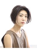 【sorriso hair桜山】エアリーナチュラルボブ×グレージュ
