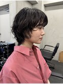 マッシュショート/ウルフカット/ニュアンスパーマ/パーマ